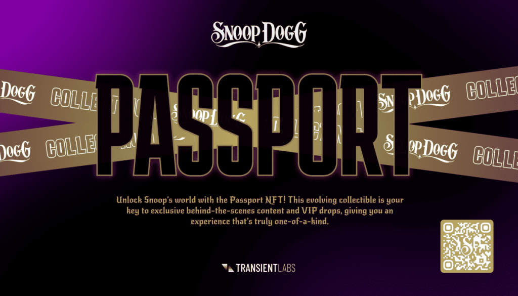 Snoop Dogg Passport NFTs