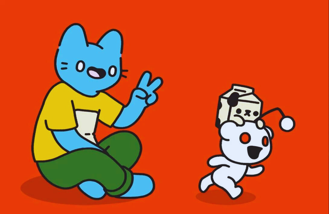 Cool Cat's Paw Print on Reddit's Gen 4 Series Avatars